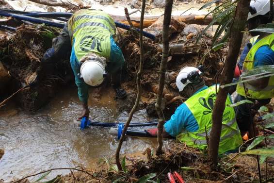 Au Mont-Mou, le captage d'eau potable très endommagé