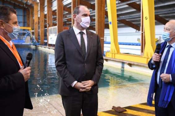 Jean Castex inaugure le nouveau siège de l'Ifremer