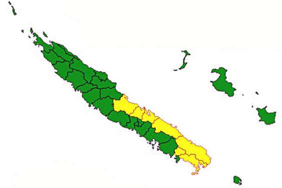 Fortes pluies et orages sur une partie sud du pays