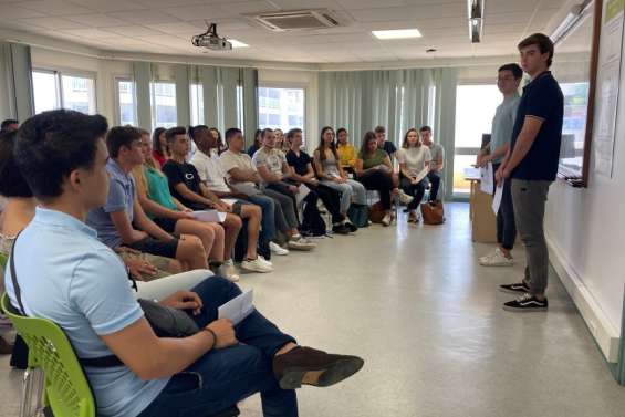 La promotion 2021 de l'EGC a fait sa rentrée