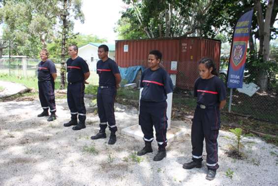 Cinq sapeurs-pompiers volontaires ont pris du galon