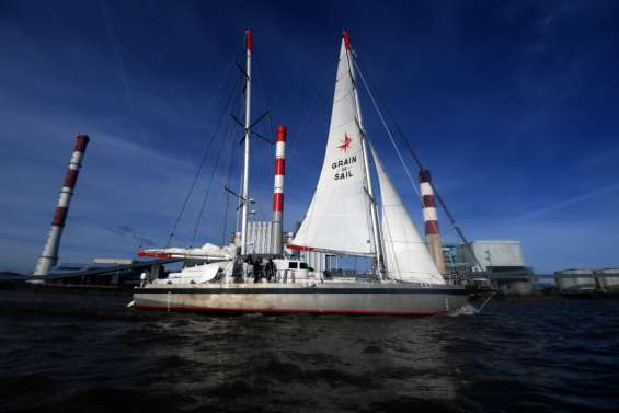 Le cargo à voiles Grain de Sail ouvre une nouvelle ère