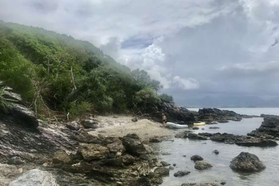 Des sacs et de la motivation pour nettoyer l'îlot N'Géa