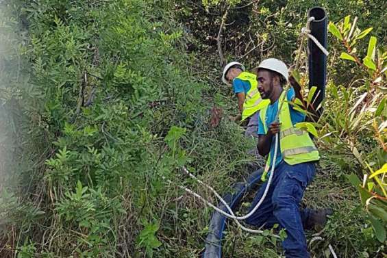 Païta : l'arrivée d'eau a été rétablie au réservoir du col de Katiramona