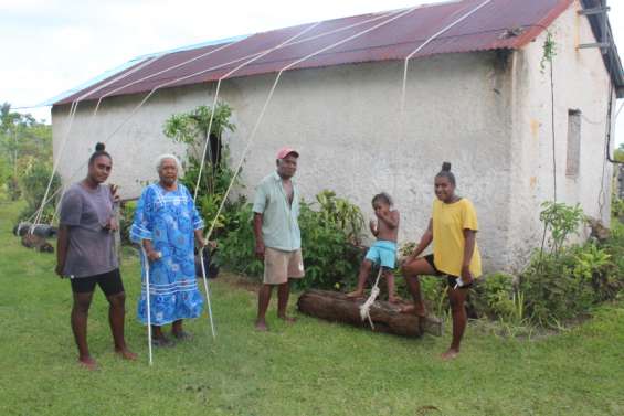 Drehu, bien préparée, a été épargnée