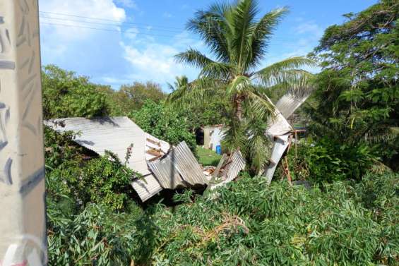 Des dégâts assez limités dans le centre et à Dumbéa-sur-Mer