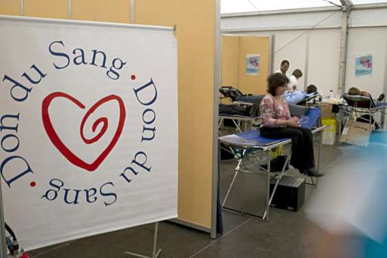 Le centre de don du sang reste ouvert pendant le confinement