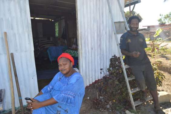 Dumbéa : sans eau courante, le difficile confinement du squat du Caillou bleu