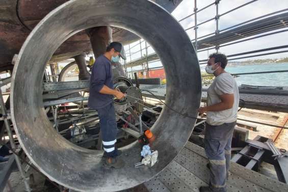 Opération de maintenance inédite par visioconférence sur un remorqueur