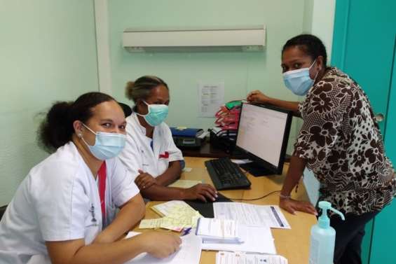 Près de 120 personnes vaccinées, mardi, au dispensaire