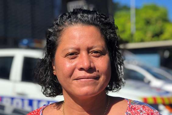 Karine Vincent, promue major de police