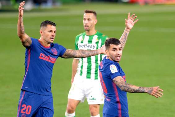 L'Atlético sous pression