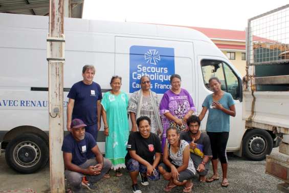 Le Secours catholique apporte son aide à Koné