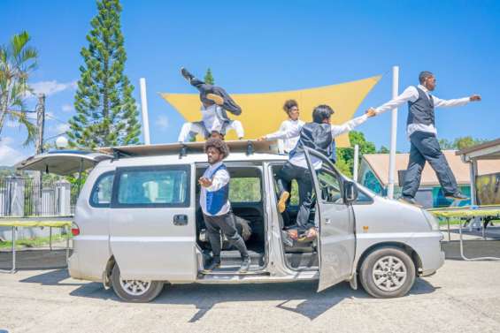 Premier Big Up de l'année au parc de Koutio