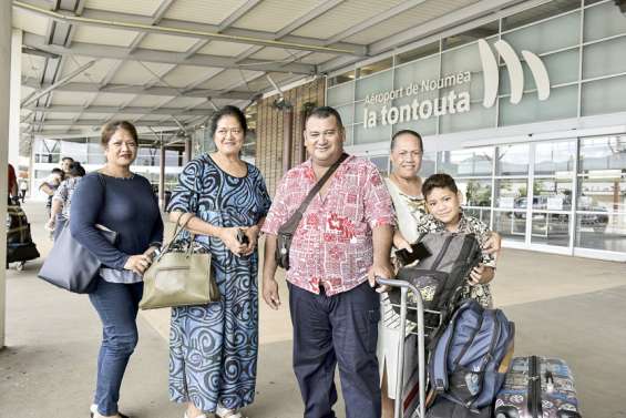 Une quarantaine de personnes ont pu regagner Wallis