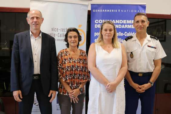 Les gendarmes participent aussi à la vie scolaire