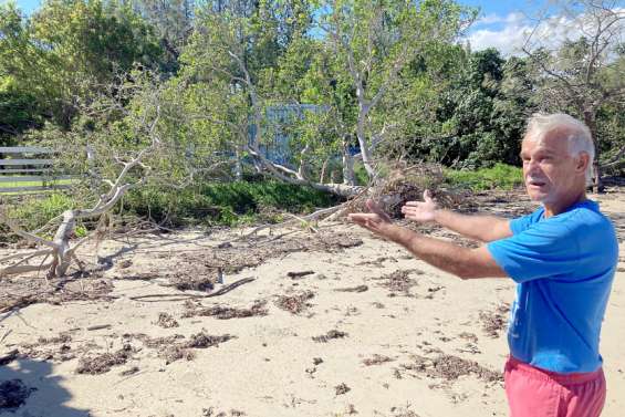 Il s’élève contre l’enrochement et le remblayage du littoral de Natéré