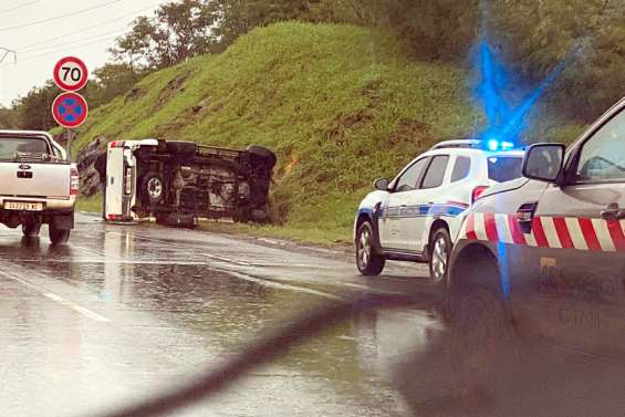 Un pick-up accidenté sur la Savexpress provoque de forts ralentissements