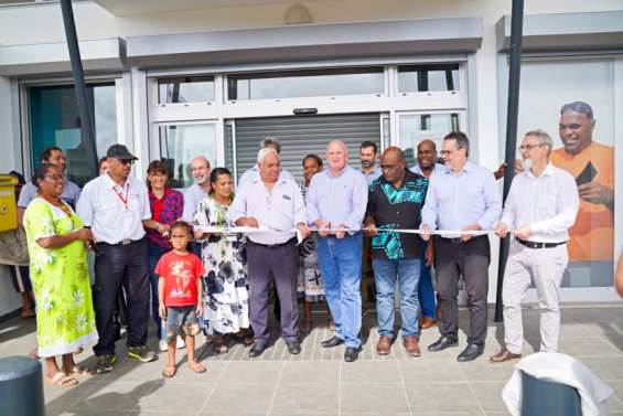 La nouvelle agence OPT de Wé a été inaugurée