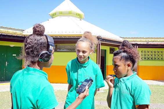 La po ni kot, la webradio du collège de Tadine, est lauréate du prix Médiatiks