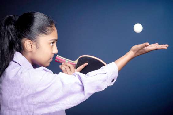 Prithika Pavade, la pongiste qui brûle les étapes