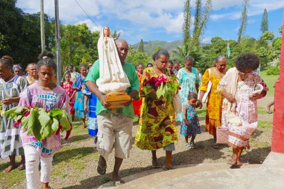 Notre-Dame de Fatima a rallié l'église de Nakéty