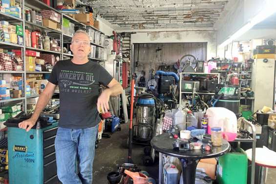 Le garage de voiturettes 