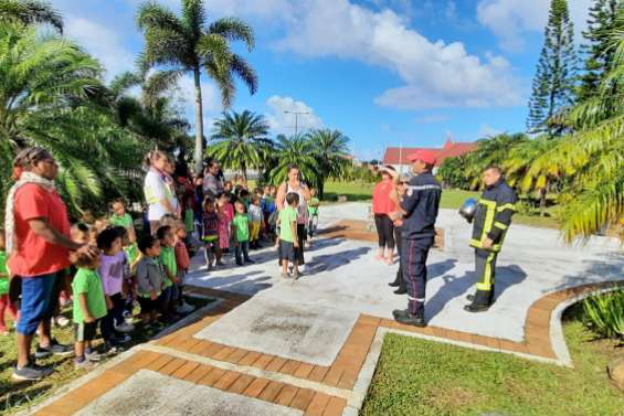 Une simulation de fuite de gaz à l'école maternelle