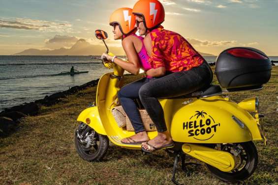 Une appli pour louer des scooters à Papeete