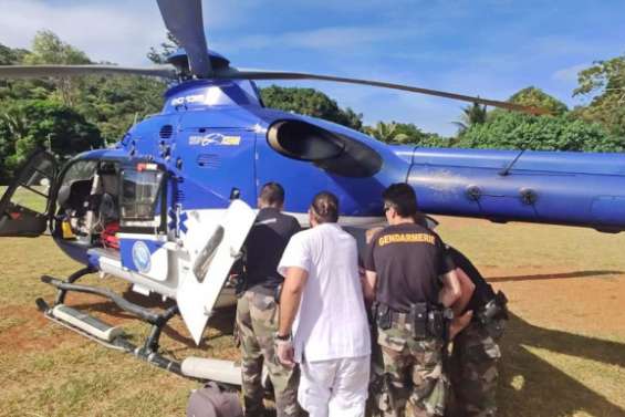 Un habitant de Bélep  évacué dimanche par  hélicoptère