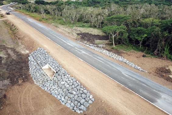 La nouvelle route provinciale qui mène au lycée sera mise en service en août