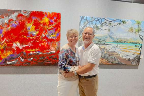 Anne-Marie d'Anglebermes et Patrick Duffieux exposent