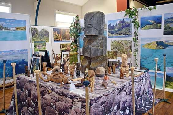 Une expo pour promouvoir le fenua en Europe