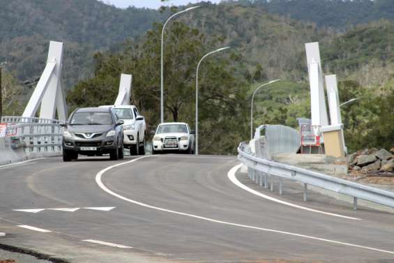 Dumbéa : circulation interdite sur le nouveau pont deux nuits la semaine prochaine