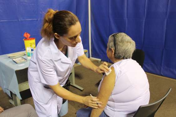 Le vaccinodrome a accueilli plus de 400 personnes à l'Arène du Sud
