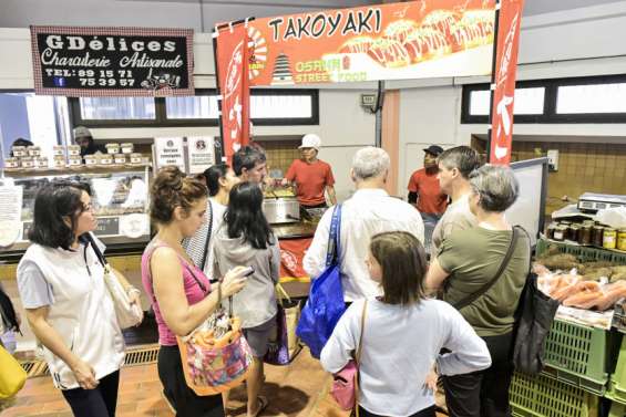 Les takoyaki de Takosan s'arrachent au marché Moselle