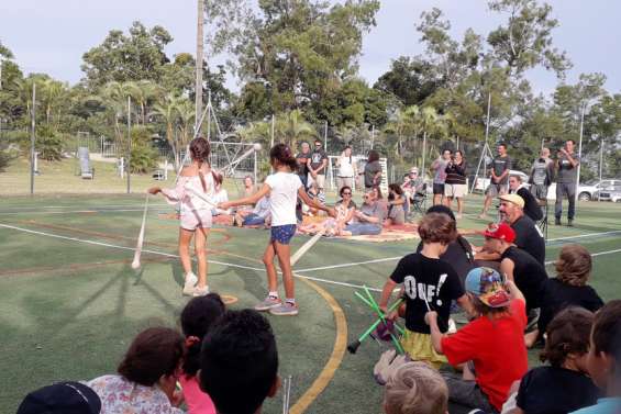 Un spectacle pour clore une semaine de cirque