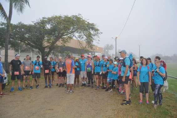 Soixante-neuf coureurs contre le cancer