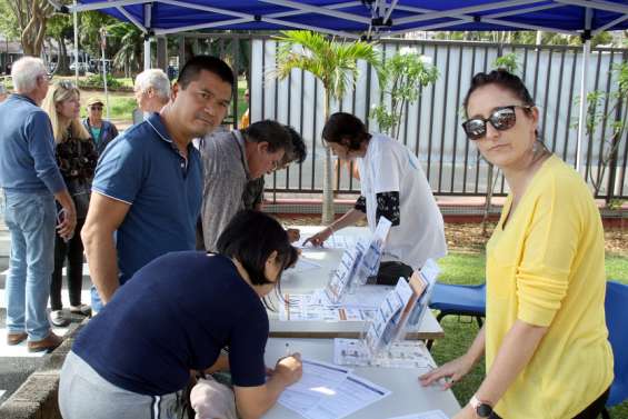 900 personnes se sont fait vacciner à la mairie de Nouméa ce samedi
