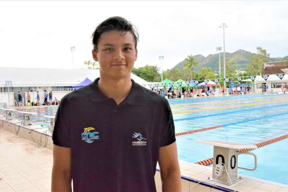 Nathan Hudan en forme aux championnats de Calédonie en grand bassin