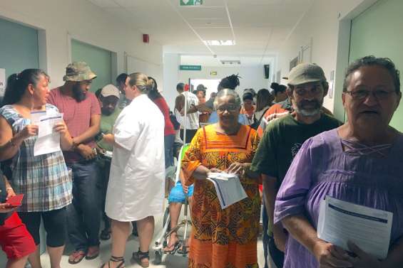 Grosse affluence au vaccinodrome de Koné