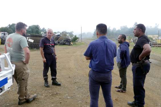 L’incendie de la décharge publique de Koné se poursuit