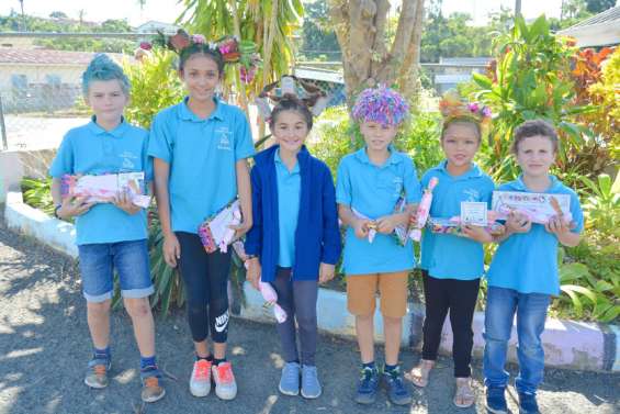 Un concours de coiffures farfelues à l'école Louise-Michel
