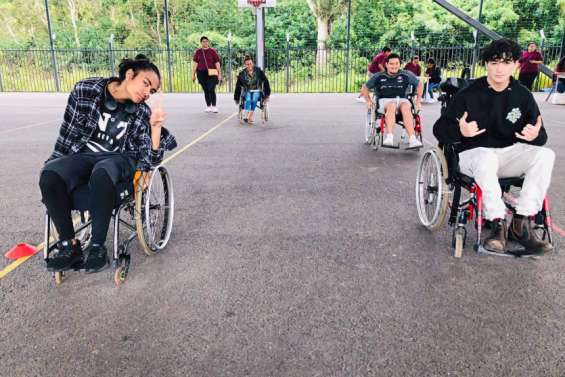 Des lycéens sensibilisés aux handicaps