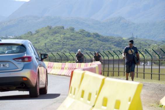 Aérodrome : la piste cyclable provisoire prolongée jusqu'à fin août