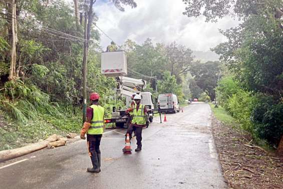 Trois coupures de courant, mardi, à Drehu