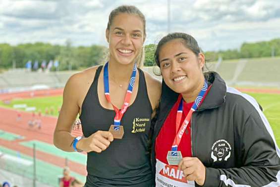 Athlétisme : Loan Ville et Lesly Filituulaga sur le podium national