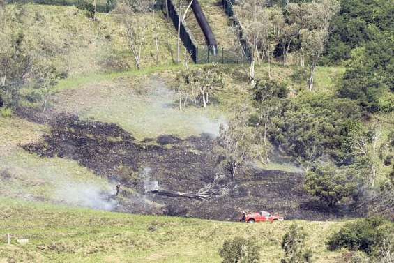 Nouméa : incendie au 4e kilomètre, un demi-hectare de végétation brûlé