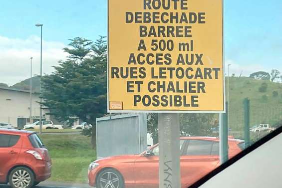 D'importants bouchons signalés entre le col de Tonghoué et le rond-point de Belle-Vie