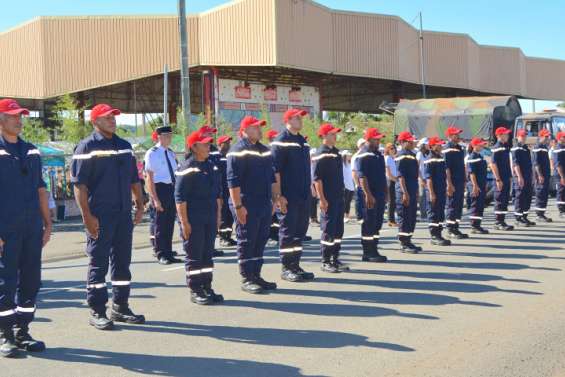 Quinze sapeurs-pompiers promus